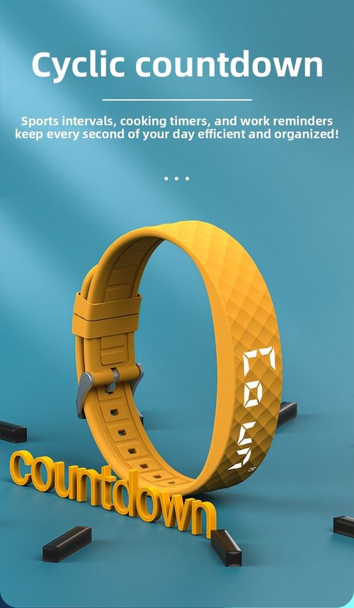 Vibrating reminder smart bracelet sleep monitoring alarm watch exercise rechargeable bracelet W5VP