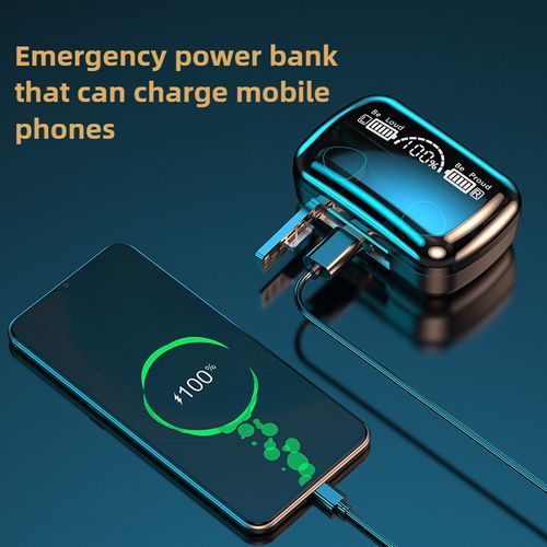 M10 TWS Bluetooth Headphones Charging Box Wireless Earphones With Microphone 9D Stereo Sports Waterproof Earbuds Headset