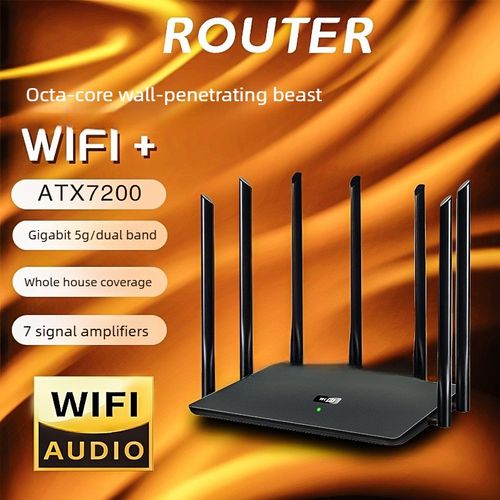WiFi 6 Router Home WiFi High-Speed ​​Wall Penetration Gigabit 5G Dual-Band