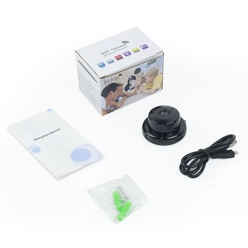 Mini peeping camera Wifi Mini anti-theft camera Wireless HD 1080P indoor family night vision camera Babysitter camera
