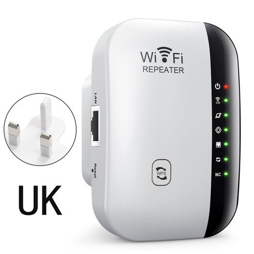 New Wi-Fi repeater, wireless signal amplifier, network extender. British and Australian standard home routers.