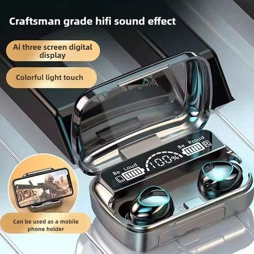 M10 TWS Bluetooth Headphones Charging Box Wireless Earphones With Microphone 9D Stereo Sports Waterproof Earbuds Headset