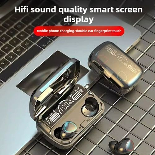 M10 TWS Bluetooth Headphones Charging Box Wireless Earphones With Microphone 9D Stereo Sports Waterproof Earbuds Headset