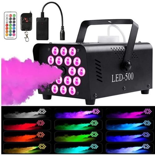 Remote control LED 500W stage fog machine, Halloween fog machine, spray machine, 400W fog generator, atomizer