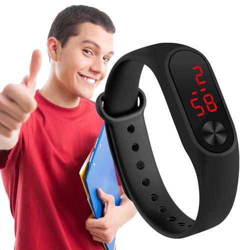 2024 LED Smart Watches Suit for Men and Women Universal Kids Smart Wristwatch Watch Sport Watch Casual Silicone For Kids Watches Wristwatch Bracelet
