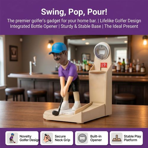 Mini Golf Club Shaped Bottle Opener