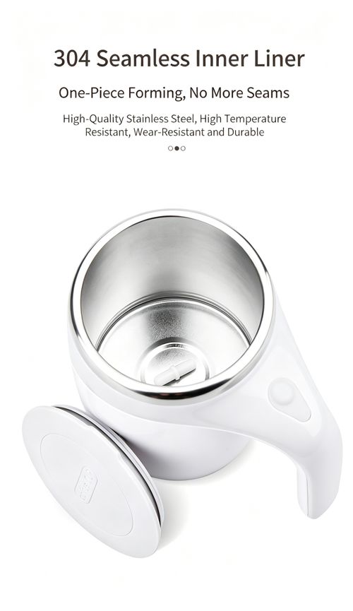 Portable Self-Stirring Coffee Mug