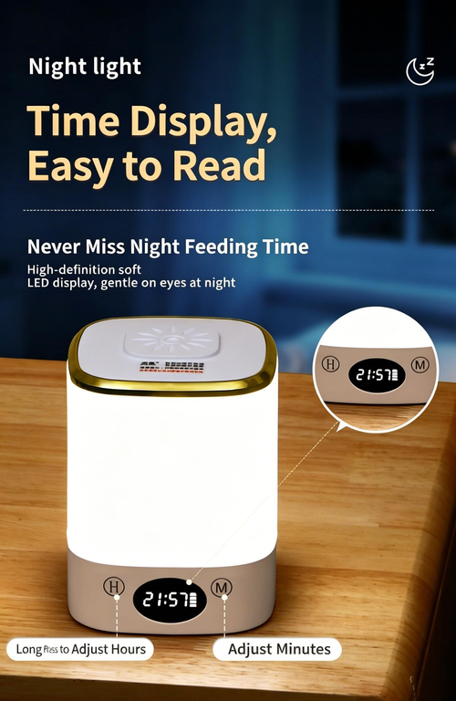 Remote‑Controlled Rechargeable Touch Night Light