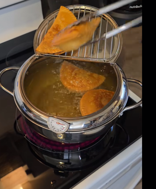 Japanese-style mini electric fryer