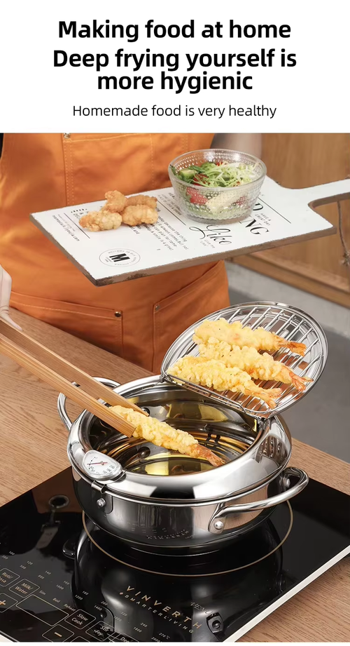 Japanese-style mini electric fryer