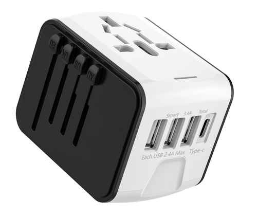 multi-functional travel adapter plug