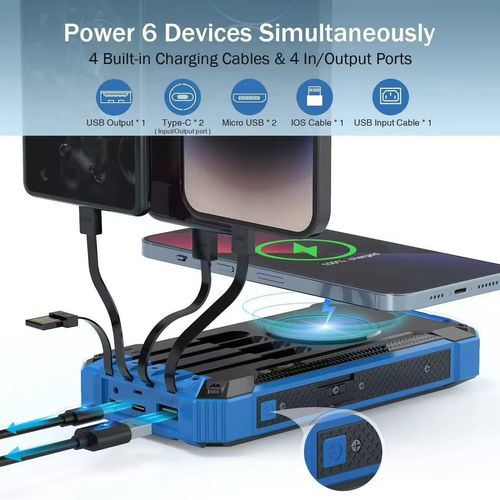 20000mAh solar power bank