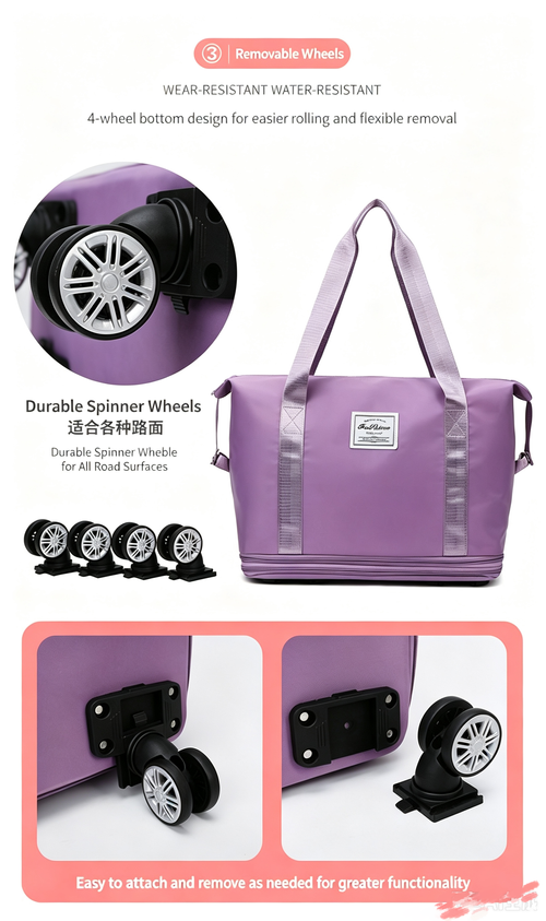 3‑Fold Large Capacity Travel Bag