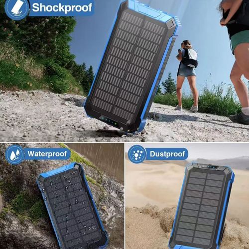 20000mAh solar power bank