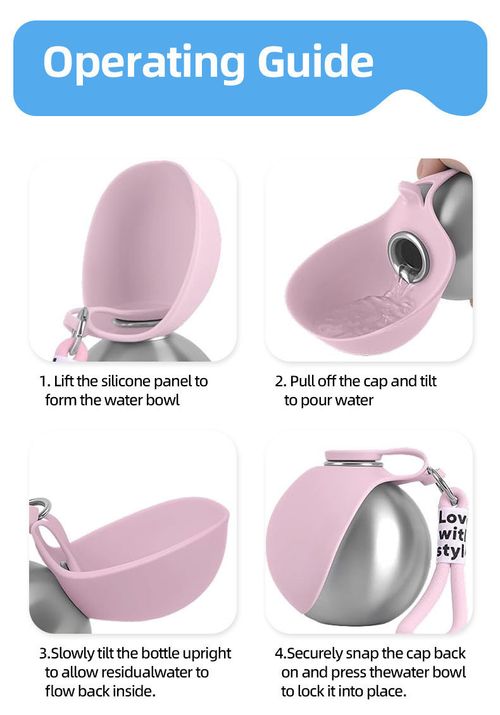Portable Pet Water Bottle
