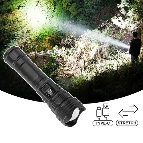 Outdoor Emergency Essential: Ultra-Bright & Ultra-Portable Flashlight (High-End Version)