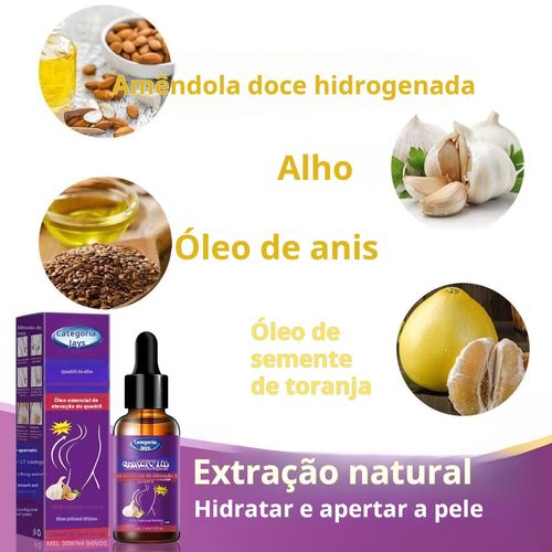 Elevador de nádegas alho elevador de nádegas óleo essencial lifting de nádegas tratamento de aperto óleo de massagem suave nutritivo