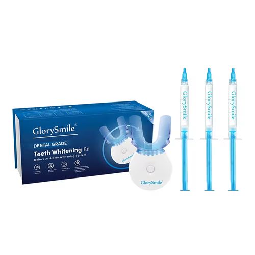 Kit de branqueamento de dentes de logotipo privado para uso profissional dental 5 led máquina de branqueamento de dentes 10 minutos