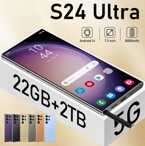 S24 Ultra quad-core 4g7.3 grande tela 20 megapixel 3+64 telefone com caneta embutida