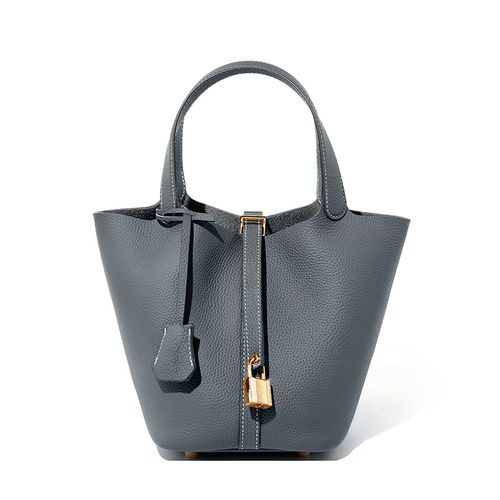 Saco de balde exterior saco de esportes bolsa de couro mulheres saco de esportes 18cm 22cm