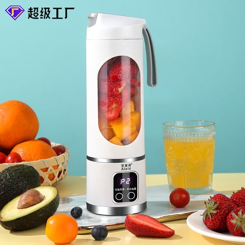 Novo estilo juicer casa gelo esmagador juicer copo USB recarregável portátil juicer ao ar livre acompanhante copo