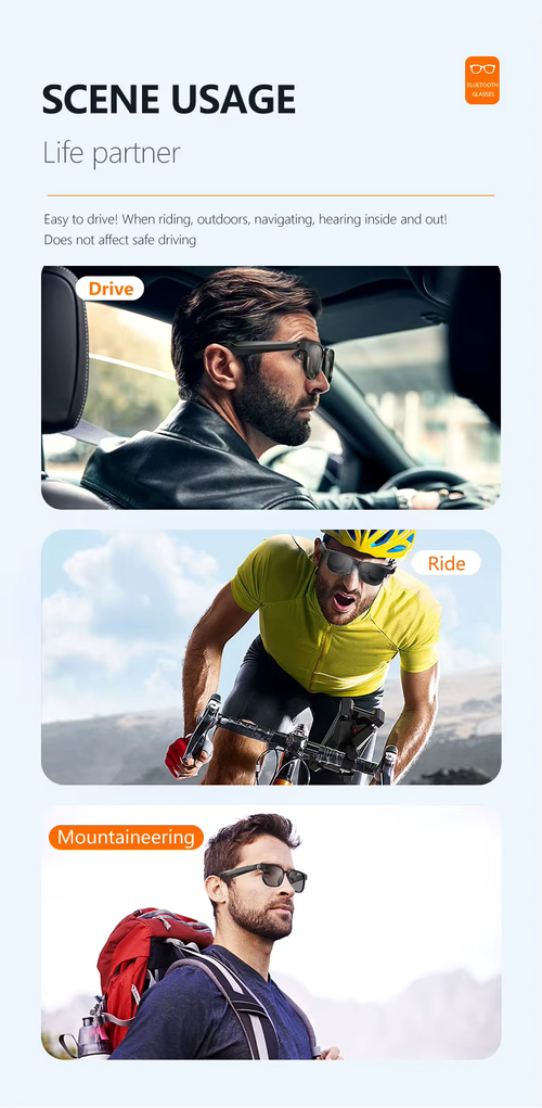 🎧🕶😎Estes óculos de sol com Bluetooth são incríveis! Pode ouvir música e atender chamadas sem ter de usar auscultadores!