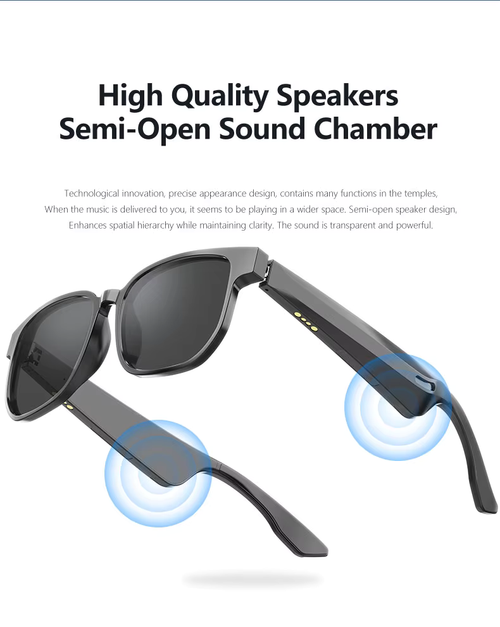 🎧🕶😎Estes óculos de sol com Bluetooth são incríveis! Pode ouvir música e atender chamadas sem ter de usar auscultadores!