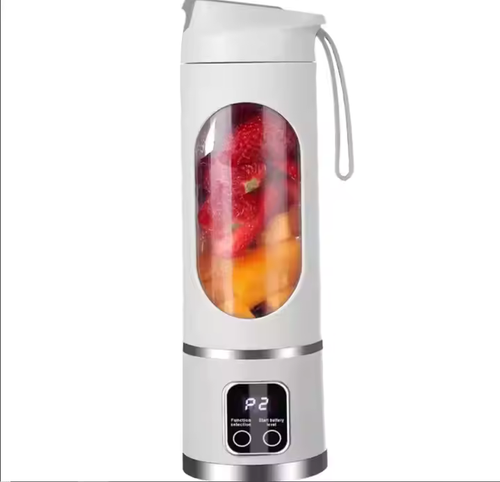 Suco fresco recarregável USB tipo C para coqueteleira e mini liquidificador pessoal, copo, liquidificador portátil