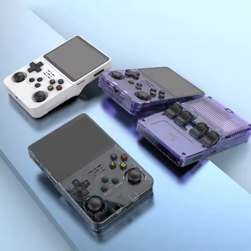 Console de videogame portátil R36s com tela de 3,5 polegadas, console de videogame portátil, console de videogame retrô clássico