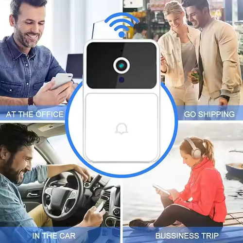 Venda imperdível interfone bidirecional personalizado 38 campainha de anel clássico com câmera e monitor