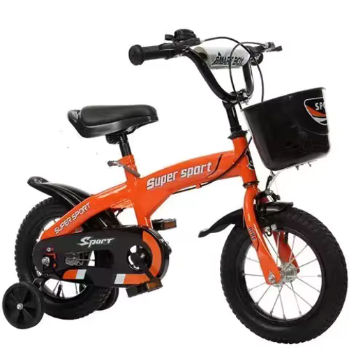 Bicicleta de ciclismo desportiva com pneu de borracha para crianças, segura e fácil de virar