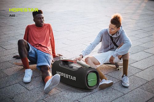 Hop Speaker A80 A60 High-Quality Portable Audio Player 350W RGB Wireless Subwoofer Holiday Party Artifact