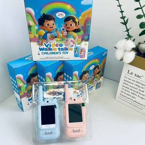 Creative Kids Video Walkie Talkie Two-Way 1500ft Range Cool Voice Effects