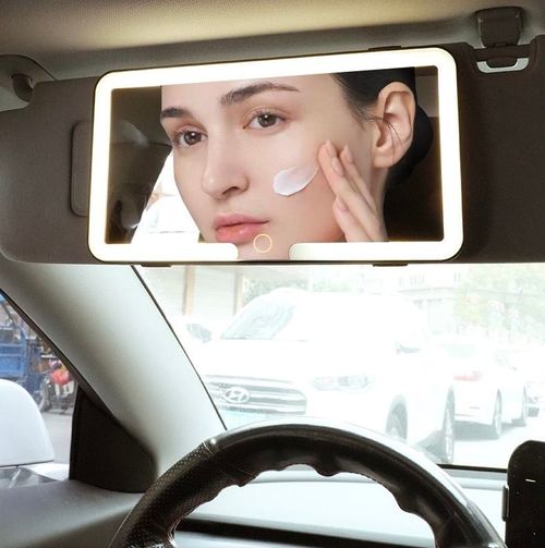 Car vanity mirror