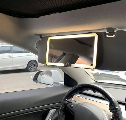 Car vanity mirror