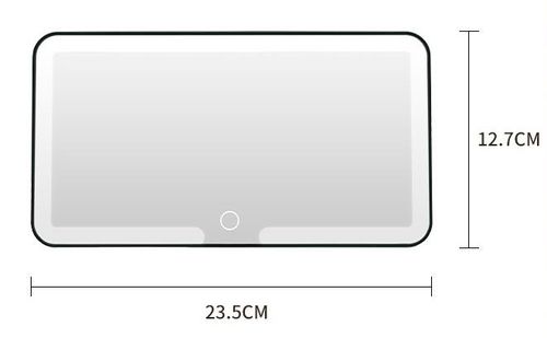Car vanity mirror