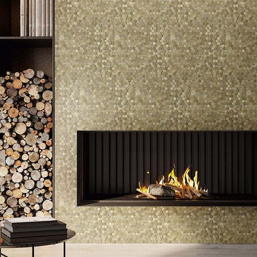 Metal wall sticker