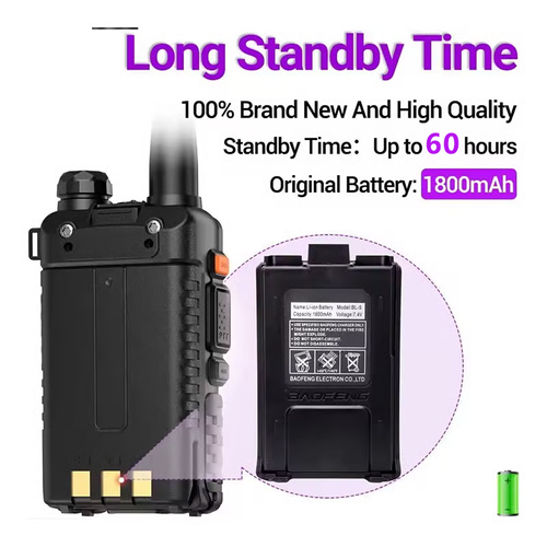 🔥Hot Sale 50% Off🔥📡 UV-5R Ham Radio Long Range UV5R Two Way Radio Dual Band Walkie