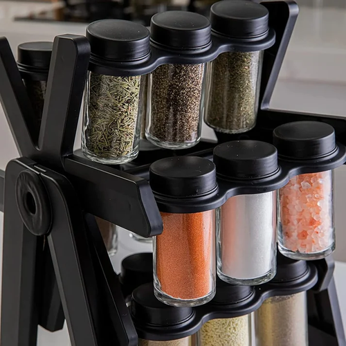 Kitchen Rotating Ferris Wheel Spice Rack (18 Jar)
