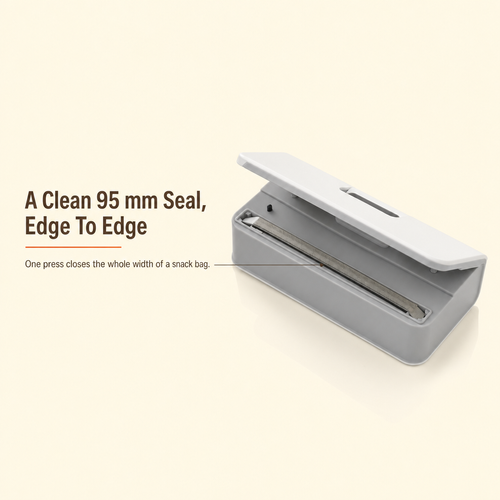Portable Bag Heat Sealer - Portable Rechargeable Sealing Machine