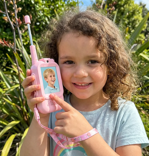 Kids Video Walkie Talkie Set (2-Pack) – Intercom with Camera & Screen