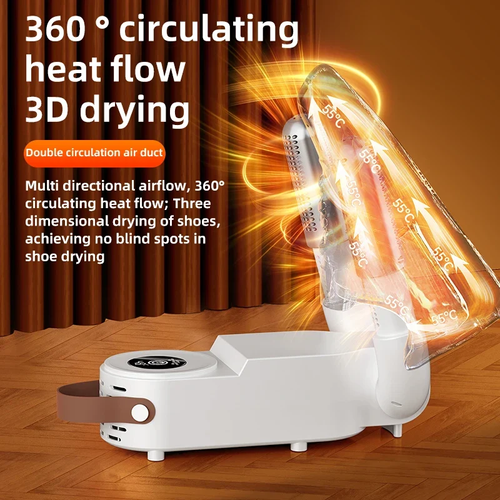 Foldable Electric Shoe & Boot Dryer – Fast Drying & Deodorizing
