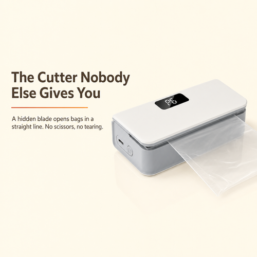 Portable Bag Heat Sealer - Portable Rechargeable Sealing Machine