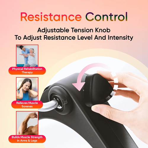 Mini Cycle Pedal Exerciser with Adjustable Resistance & Digital Display – Home Exercise Bike for Legs & Arms
