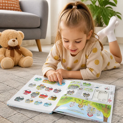 Interactive English Sound Book for Kids - Tap & Listen - Fun & Easy Early Learning