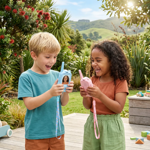 Kids Video Walkie Talkie Set (2-Pack) – Intercom with Camera & Screen