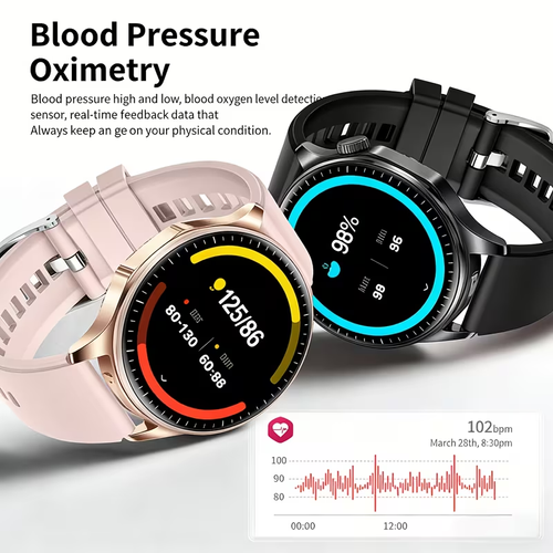 2-in-1 Smartwatch with TWS Earphones, Supporting Wireless Calls, 100+ Sports Modes, Running and Fitness Tracking, Compatible with IOS and Android