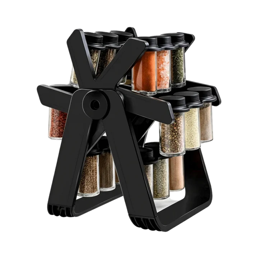 Kitchen Rotating Ferris Wheel Spice Rack (18 Jar)