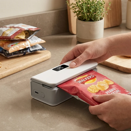 Portable Bag Heat Sealer - Portable Rechargeable Sealing Machine