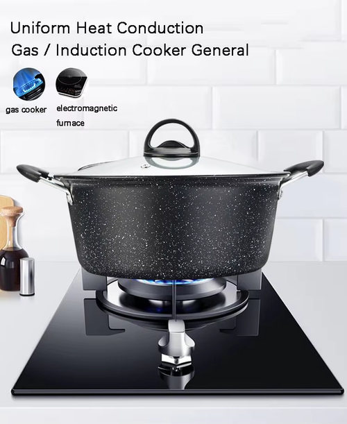 3-piece non-stick cookware set, best-selling soup pot, wok, frying pan, and cookware set